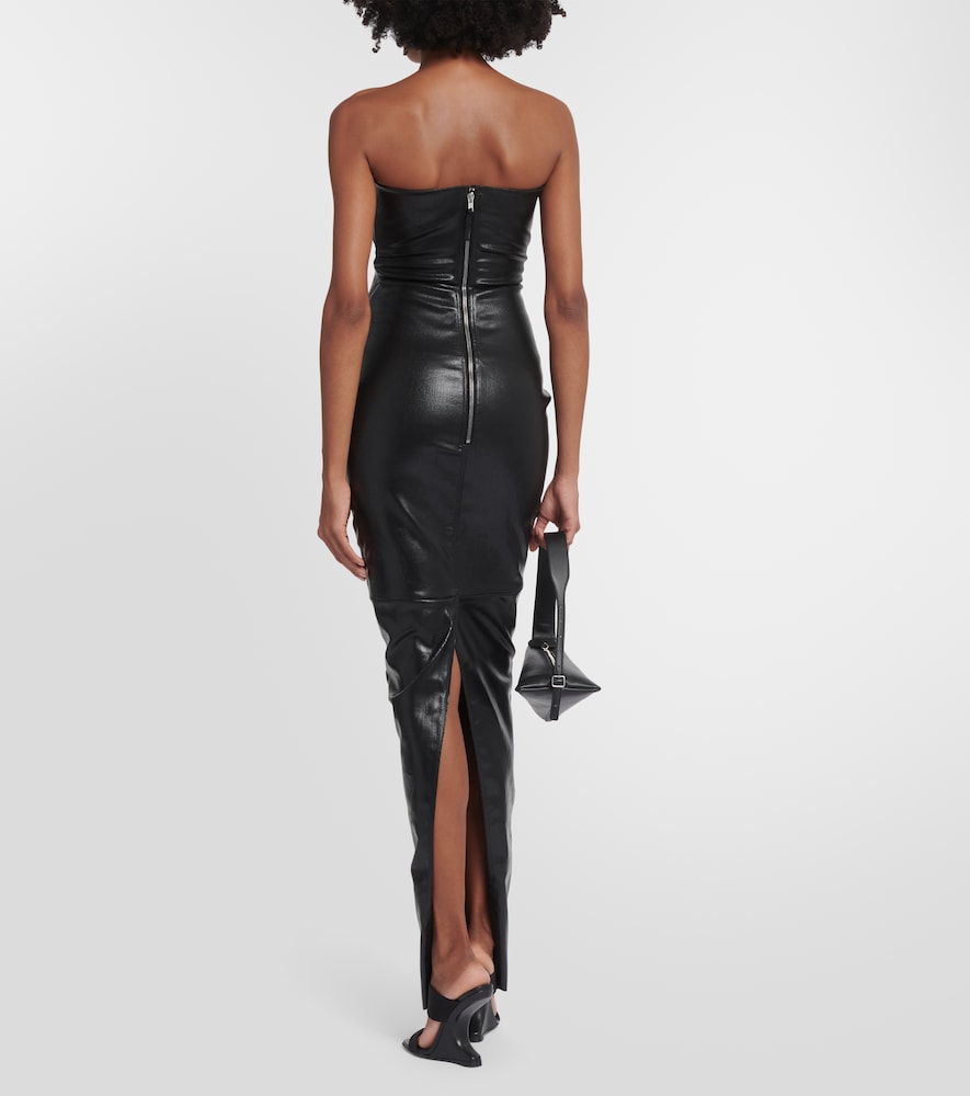 Strapless gown