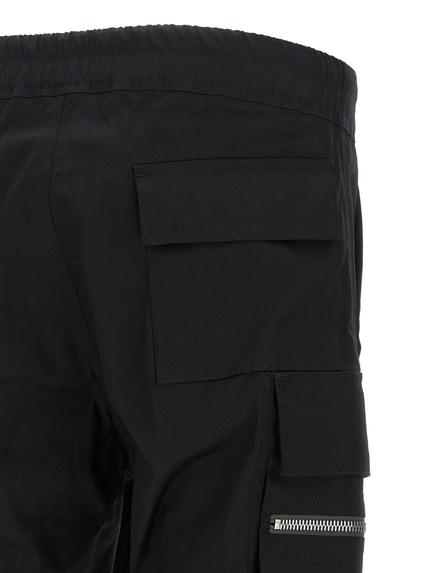 Rick Owens - mastodon cargo pants elastic waist cuff