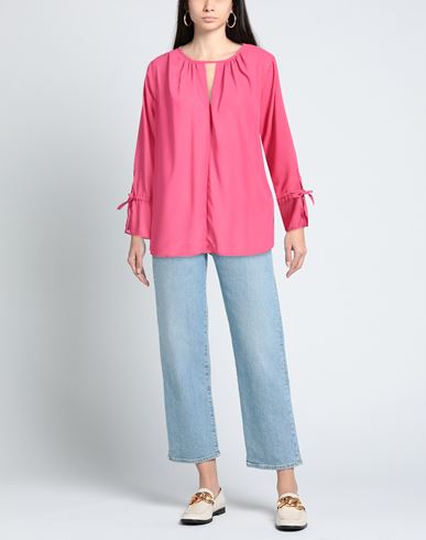 Woman Top Fuchsia Size 6 Polyester