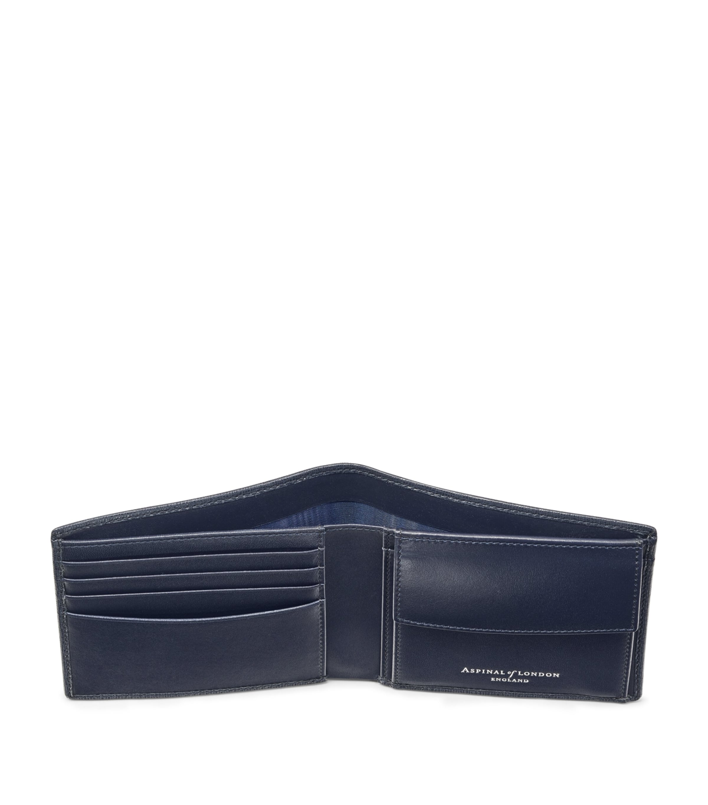 Leather Bifold Coin Wallet