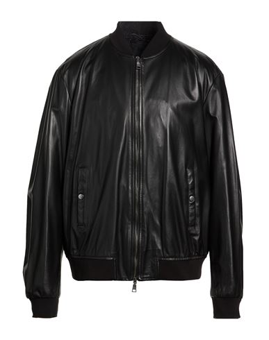 Man Jacket Black Size 32 Ovine leather