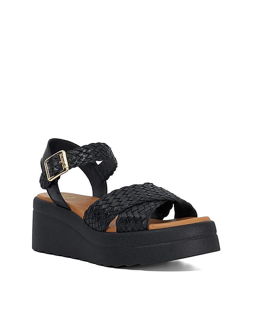 Dune Kinsleys Leather Sandals D Fit