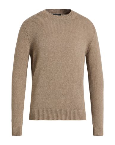 Man Sweater Beige Size 36 Cashmere