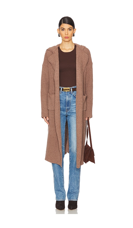 LBLC The Label CARDIGAN OLLIE in Brown. Größe XS. Also in