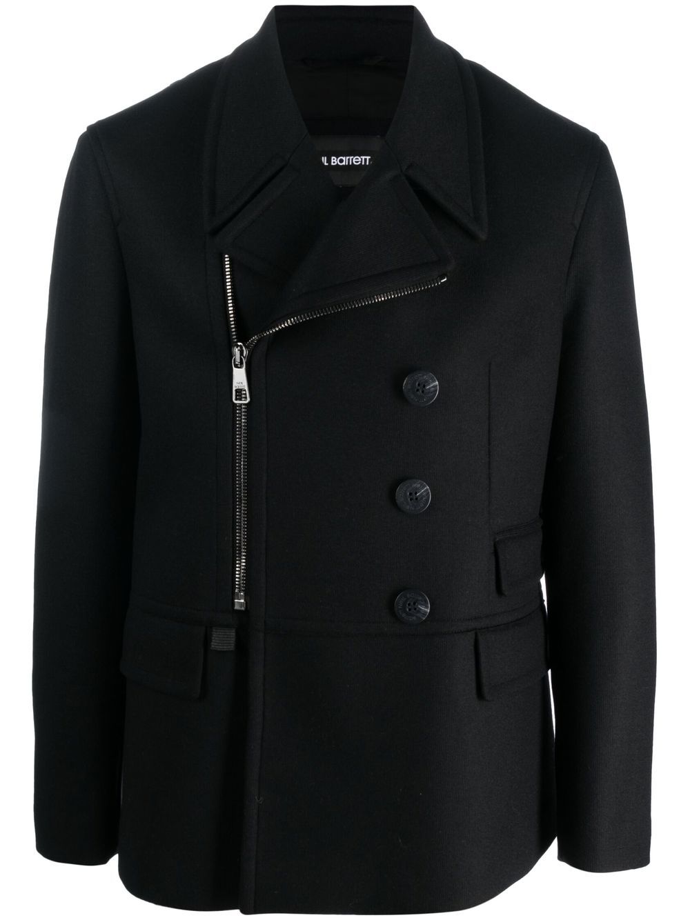 Double-brested tailored jacket - Black