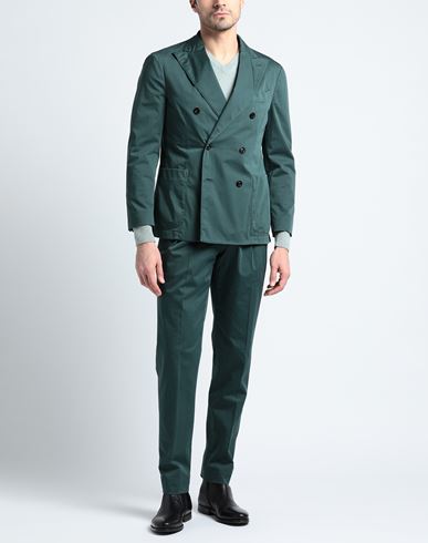 Man Suit Emerald green