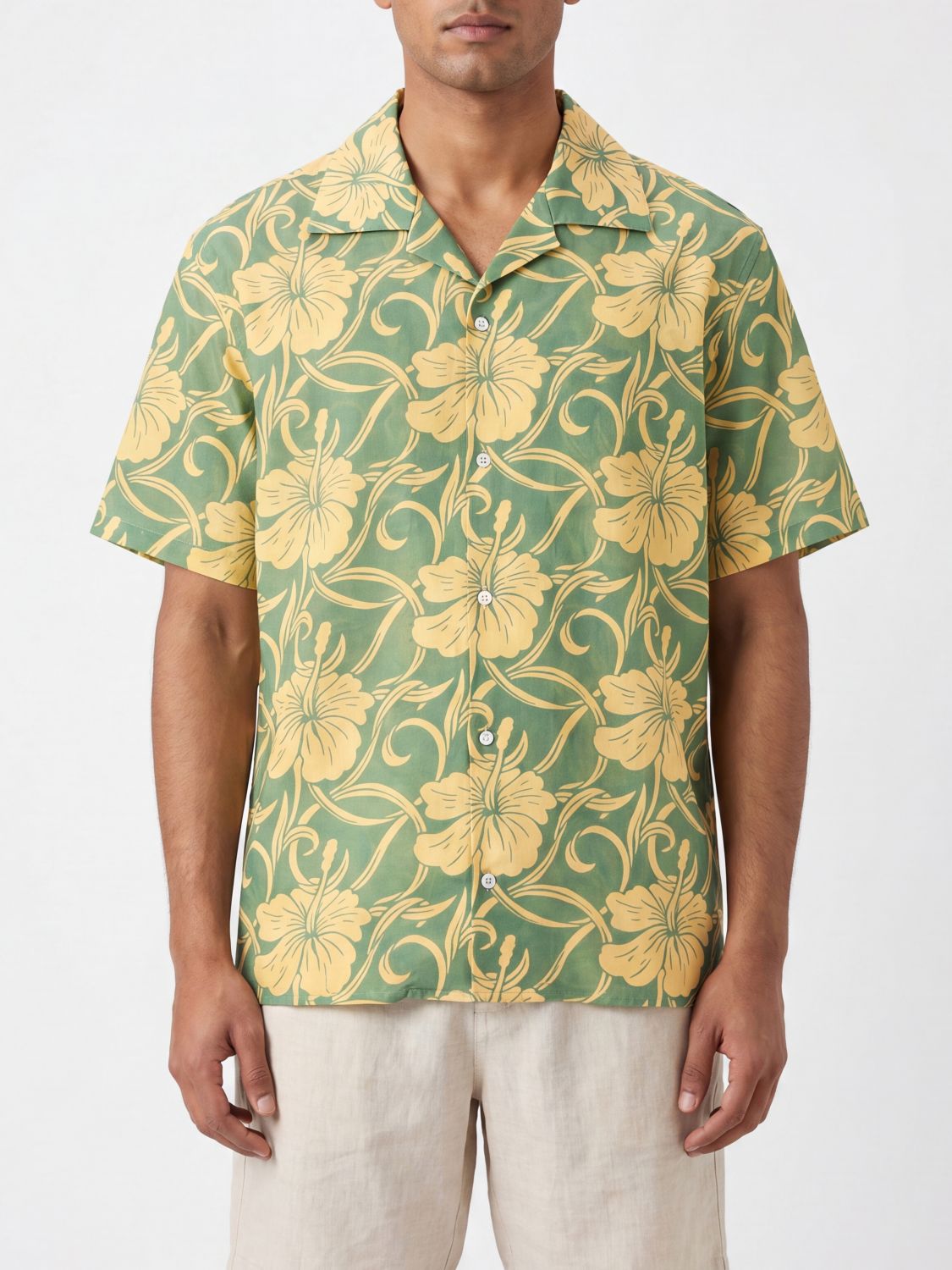 DRÔLE DE MONSIEUR Shirt Men color Green