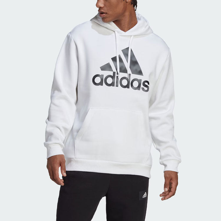 Camo Print French Terry Hoodie 'White'