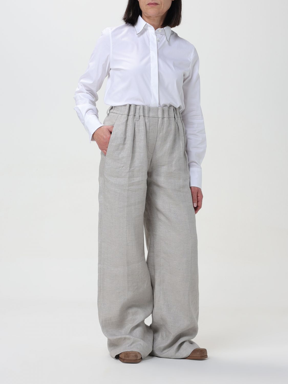 Shirt Woman color White