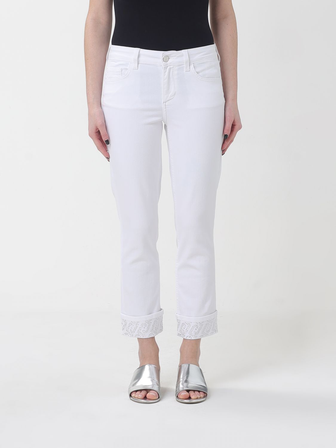 Pants Woman color White