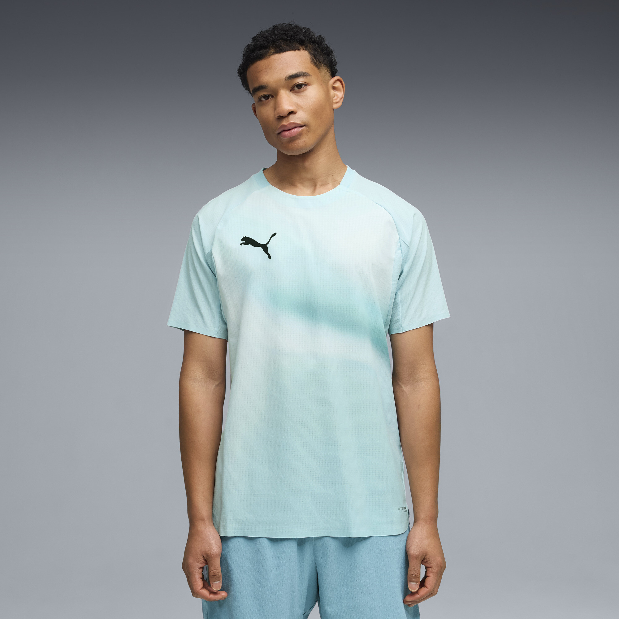 PUMA Individual Lightspeed Ultimate Men's Soccer Jersey in Blue