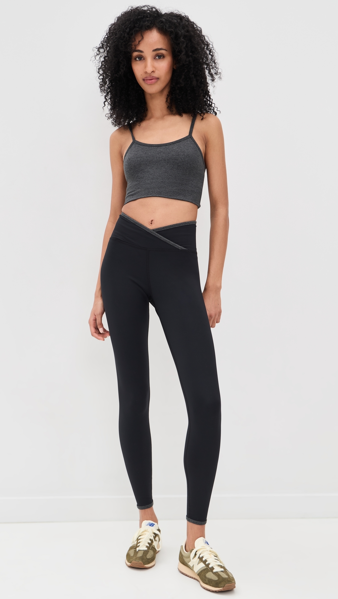 The Winnie Tank Charcoal Heather