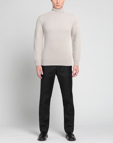 Man Turtleneck Light grey Size XL Virgin Wool