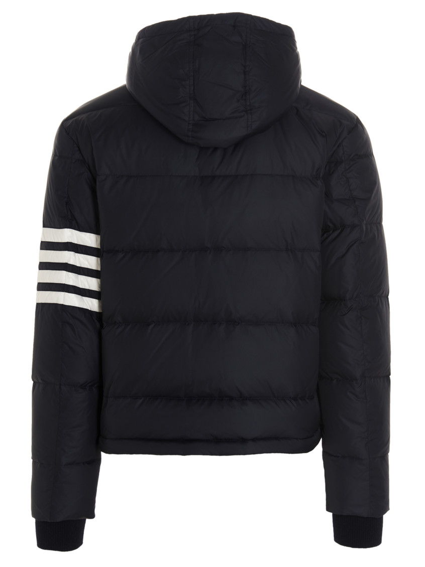 4-bar Matte Nylon Bomber