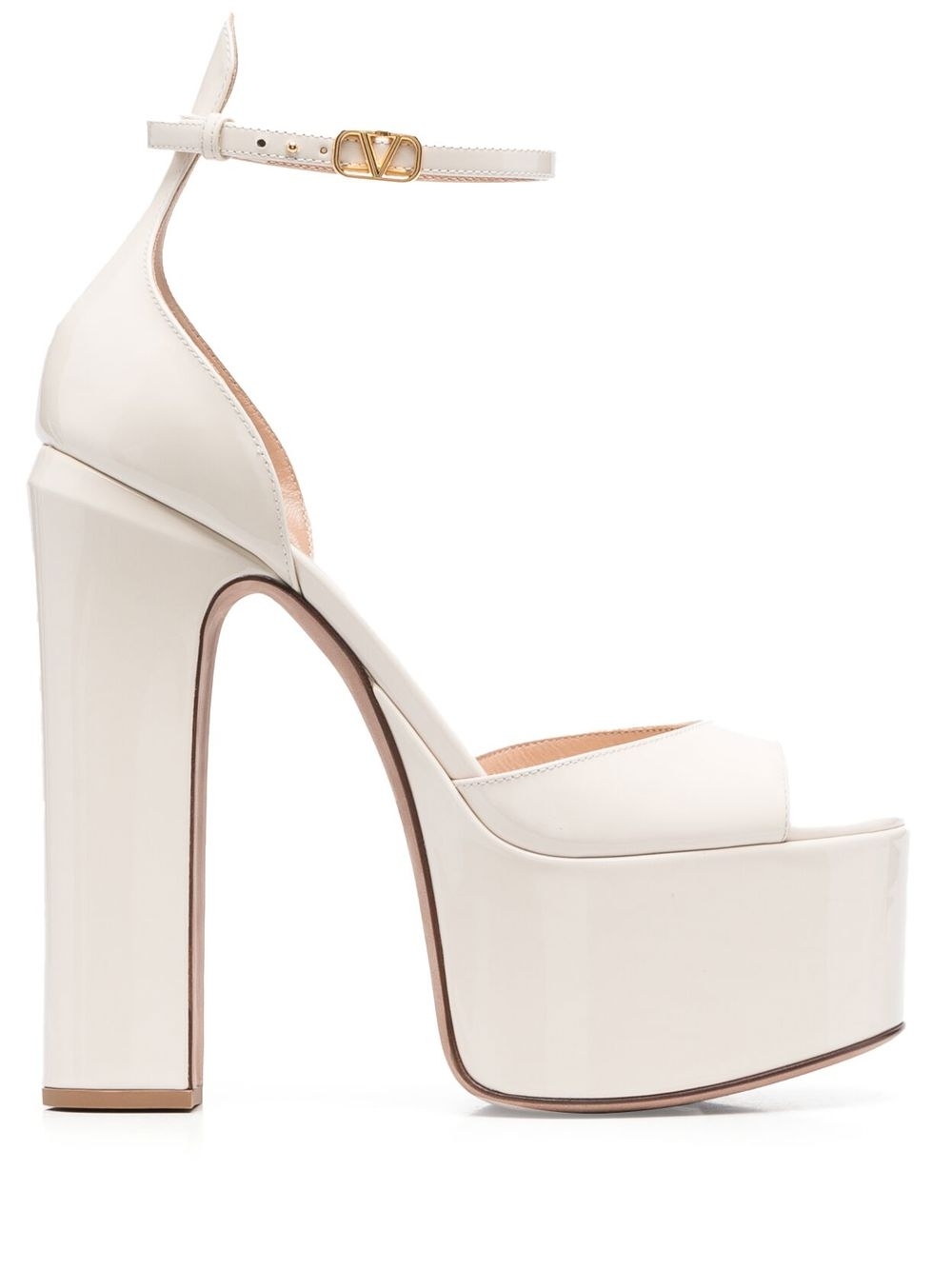 Tan-Go 160mm platform sandals - Purple