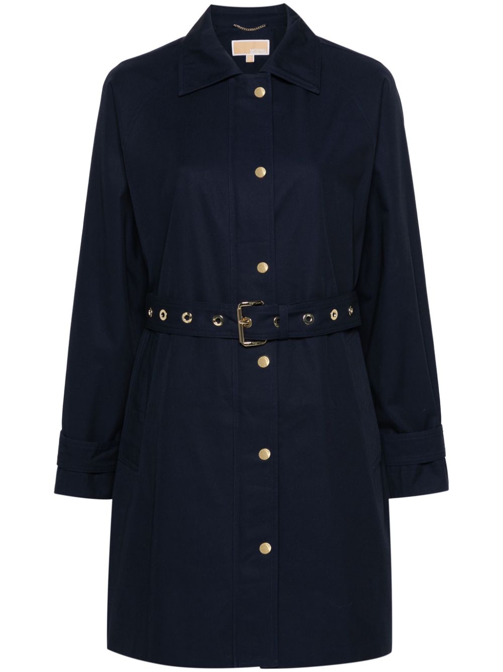 Mid-length trench coat - Blue