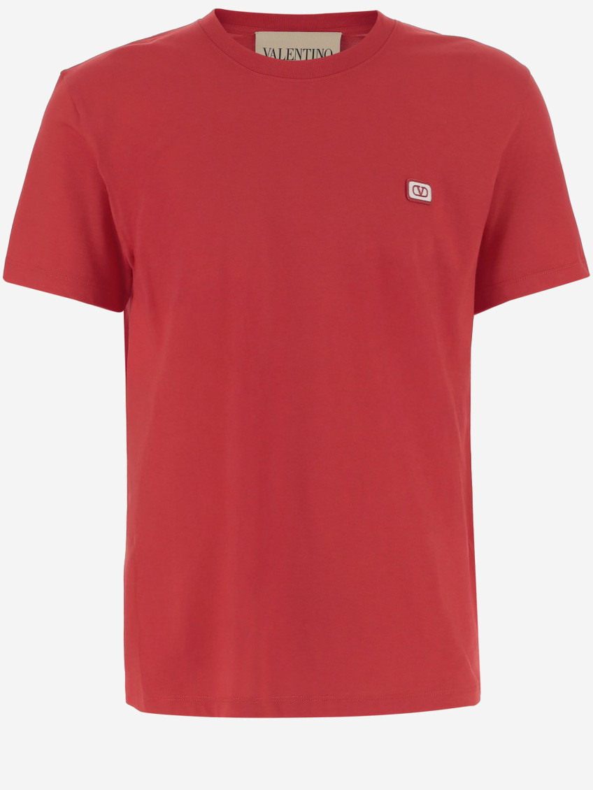 Red Crew Neck T-shirt