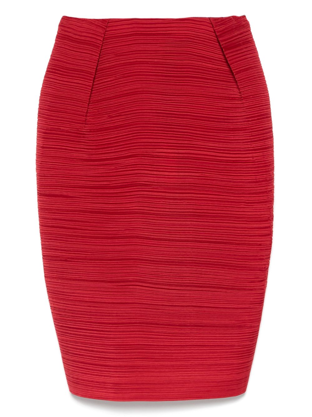 2011 plissé skirt - Red