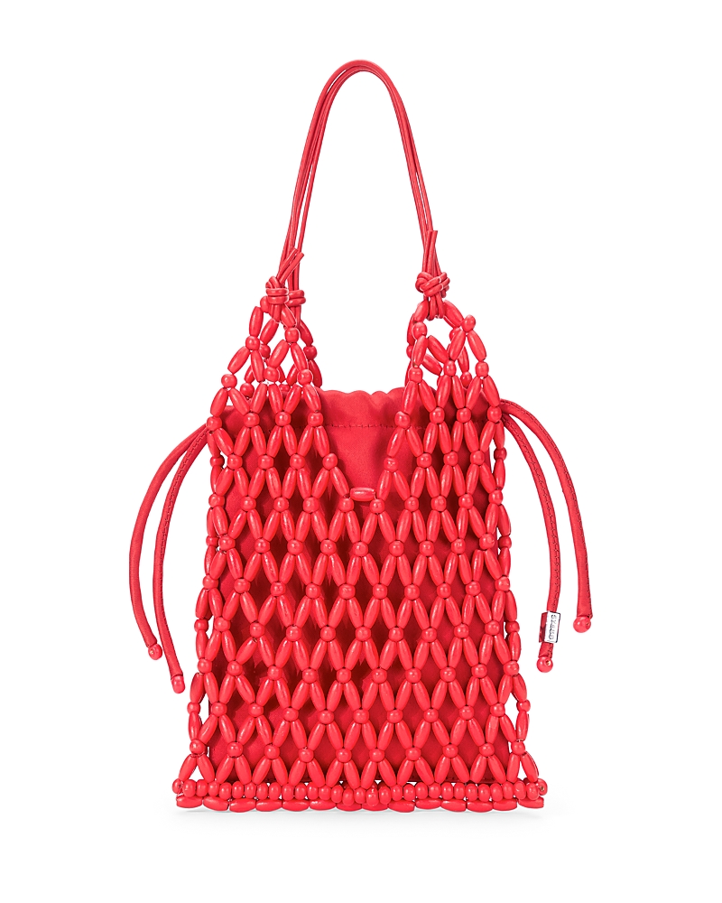 Kelly Beaded Bucket Bag