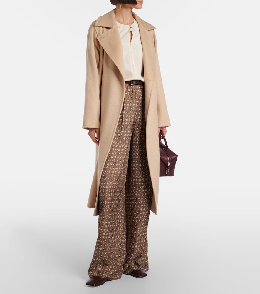 Riccio camel hair coat