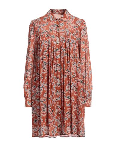 Woman Mini dress Rust