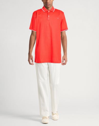 Man Polo shirt Red Size XL Cotton