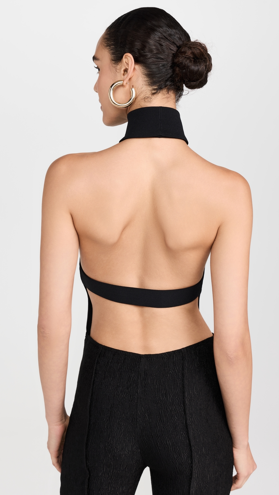 Wake Knit Top Black