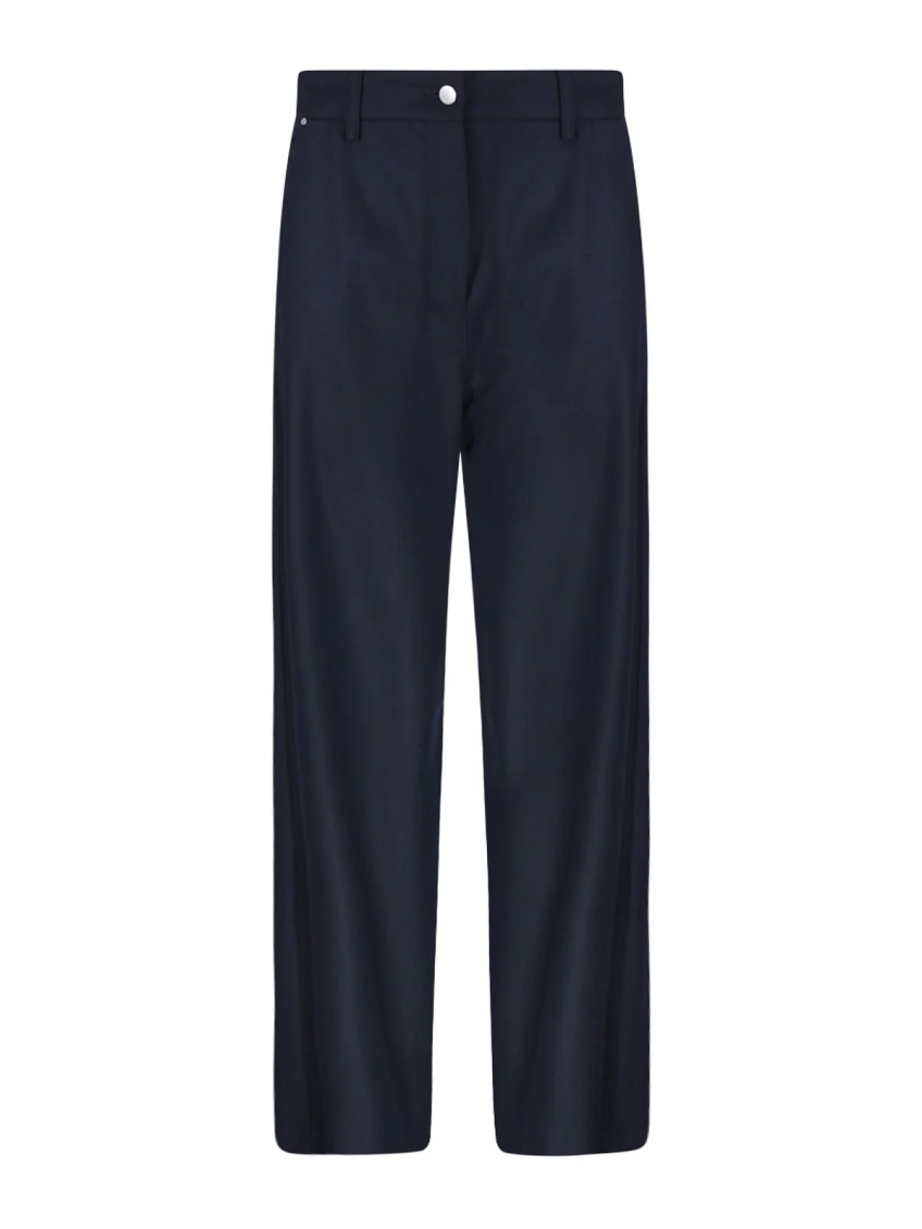 Dark Blue Ermes Trousers