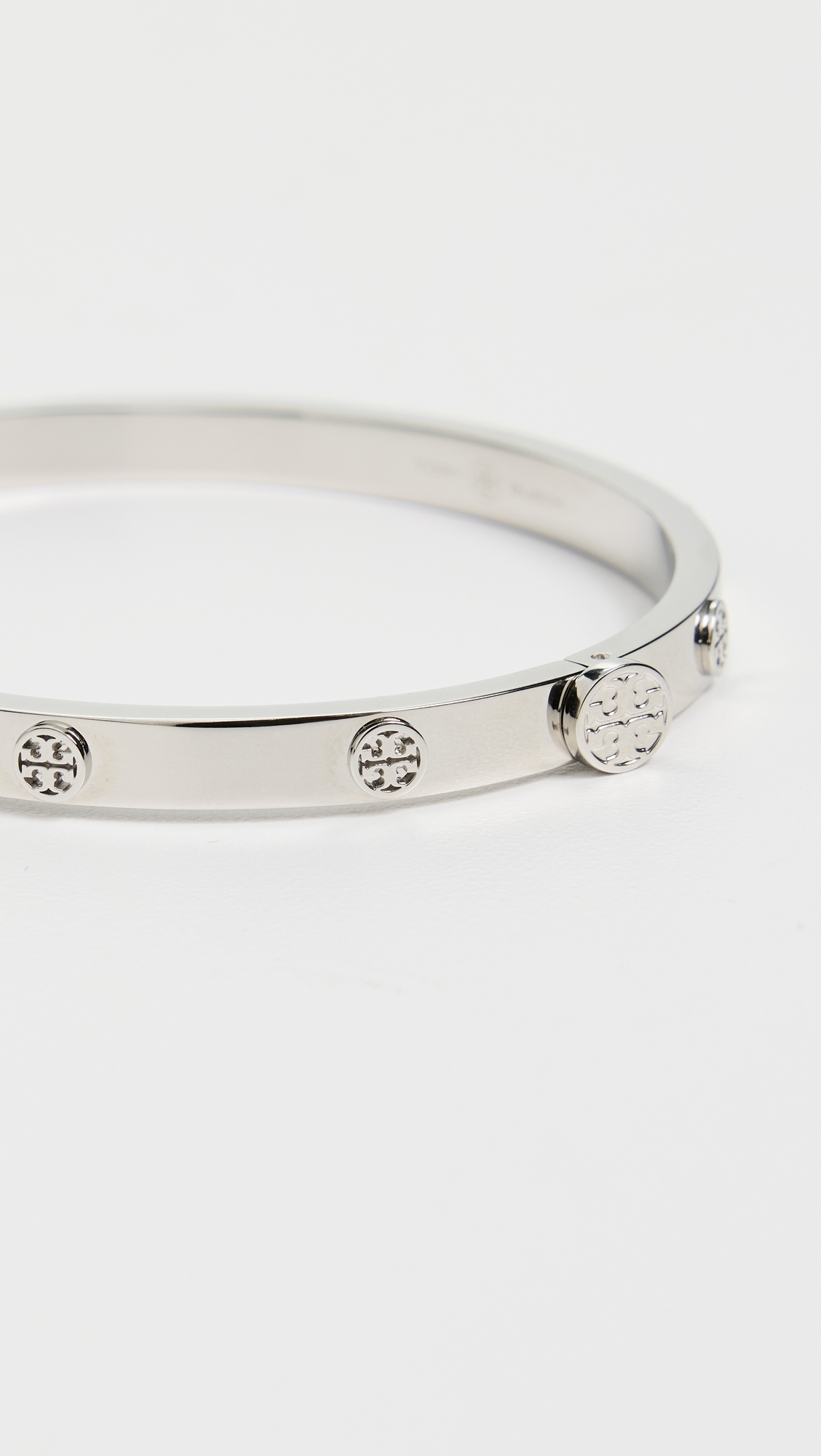 Miller Studs Hinge Bracelet 5mm Tory Silver One Size