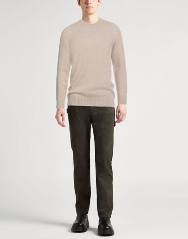Roberto Collina Man Sweater Beige Size 38 Cashmere, Alpaca wool