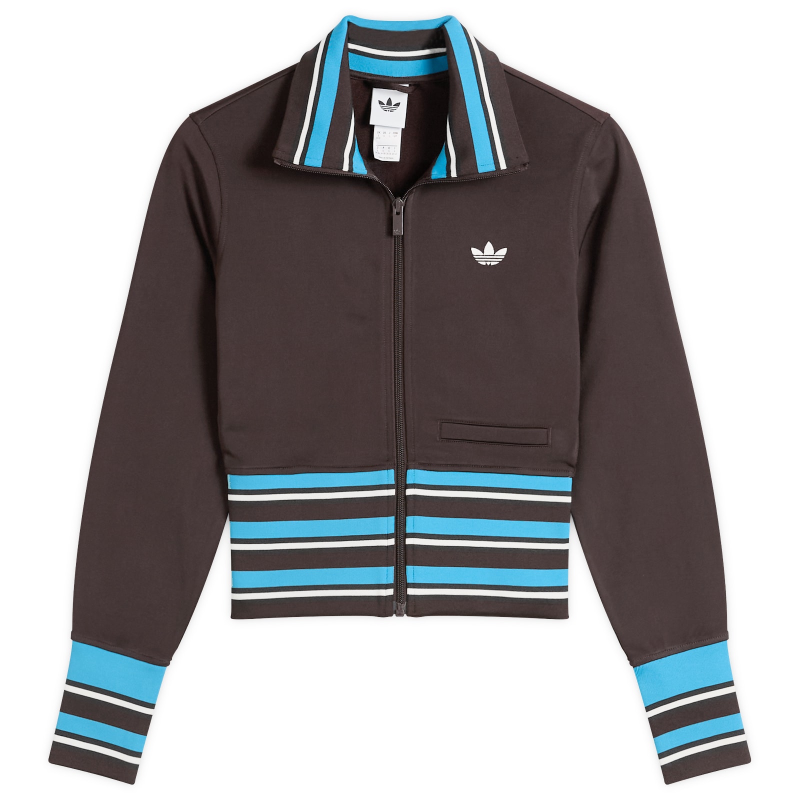 Women's Vintage Track Top Aurora Coffee