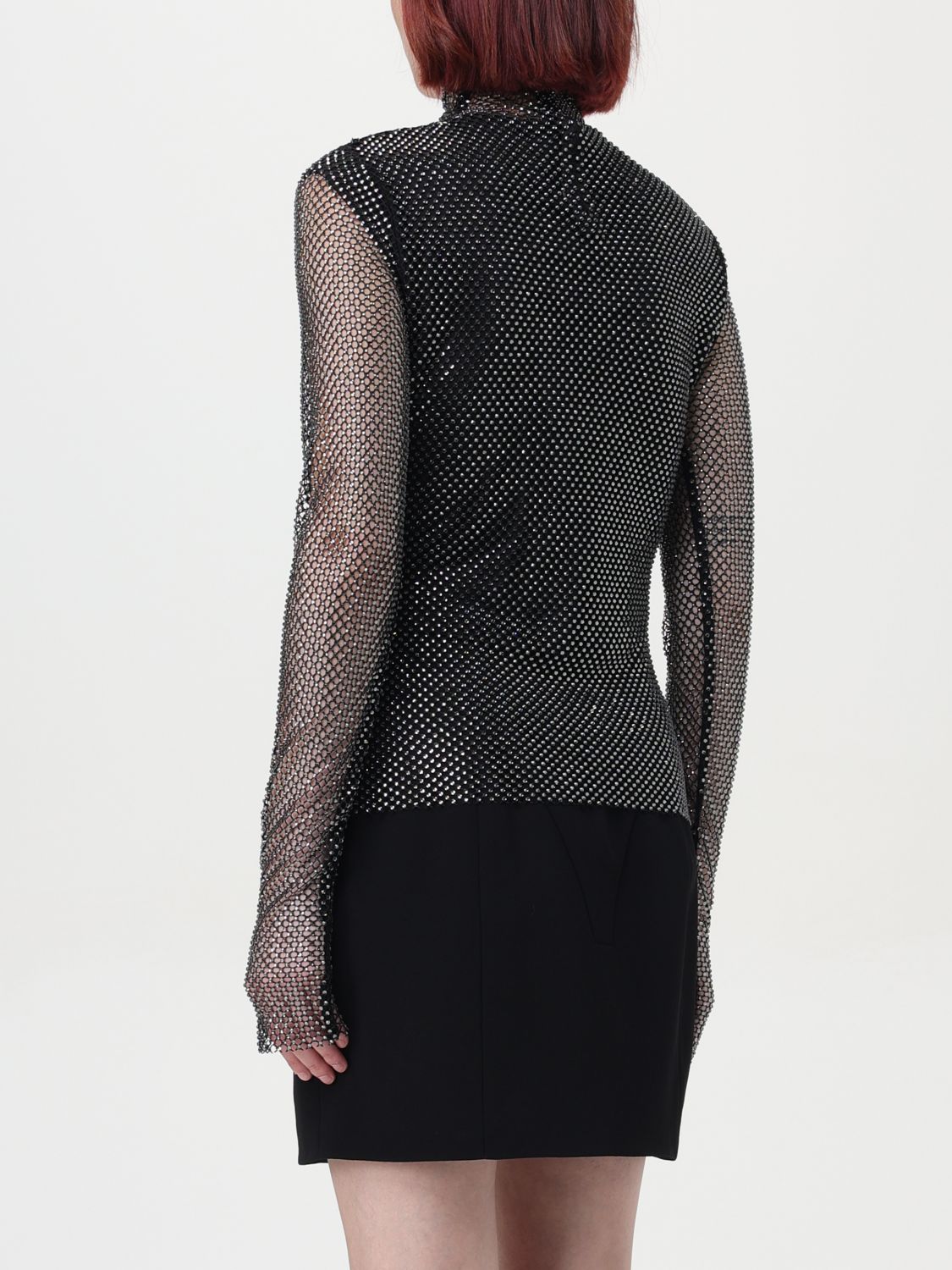 Top Woman color Black
