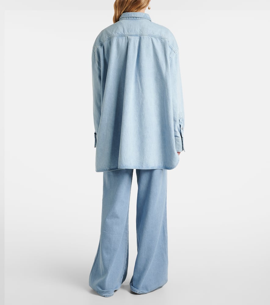 7 For All Mankind Nina oversized denim shirt