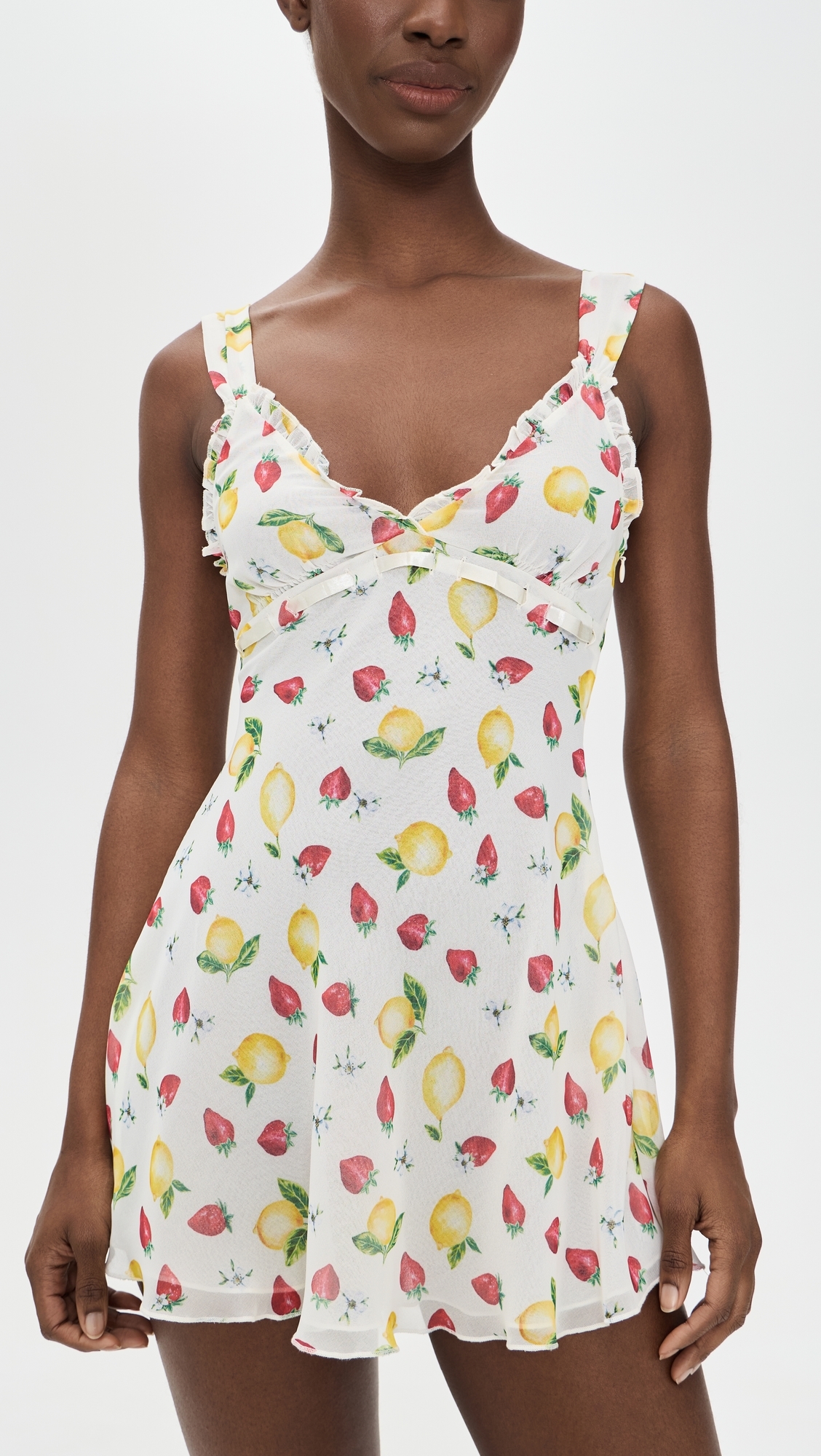 Dreamer Chiffon Mini Dress Amalfi