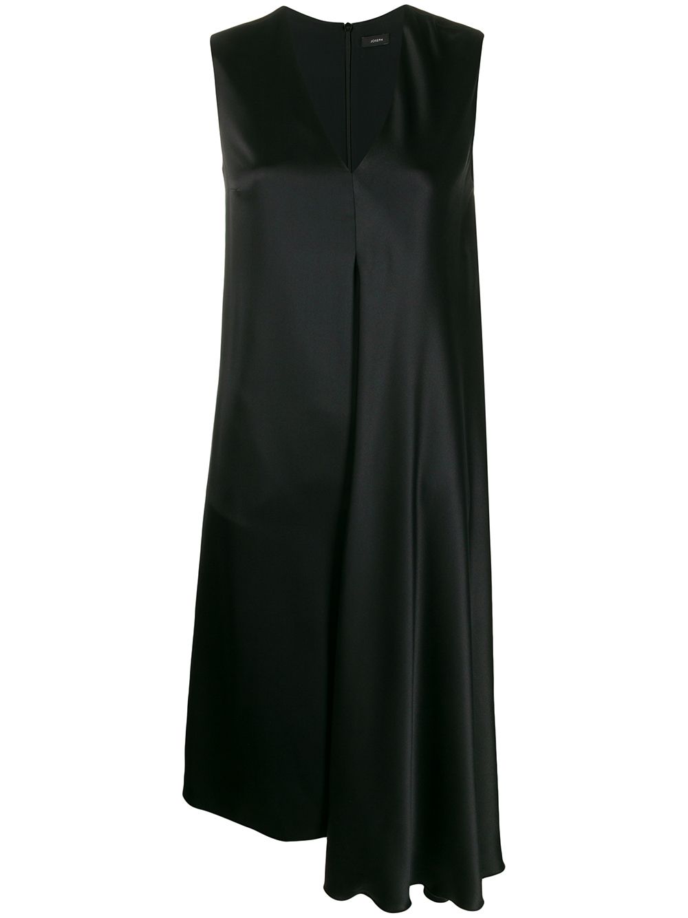 Carrol double face shift dress - Black