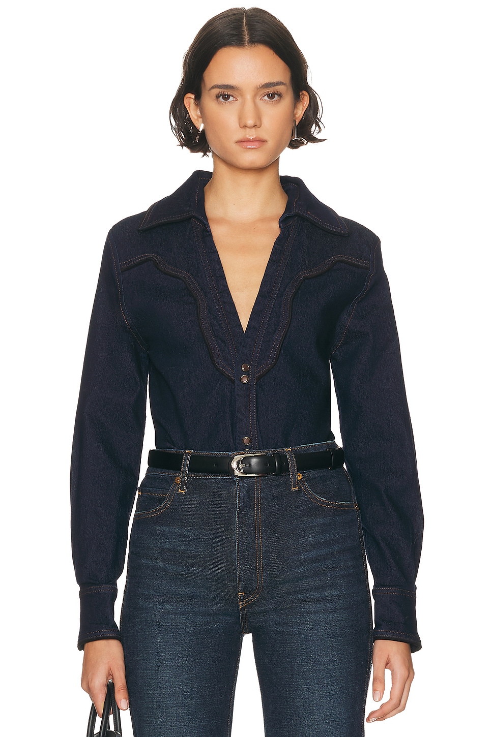 Johanna Ortiz OBERTEIL in Denim - Blue. 8 also , 2