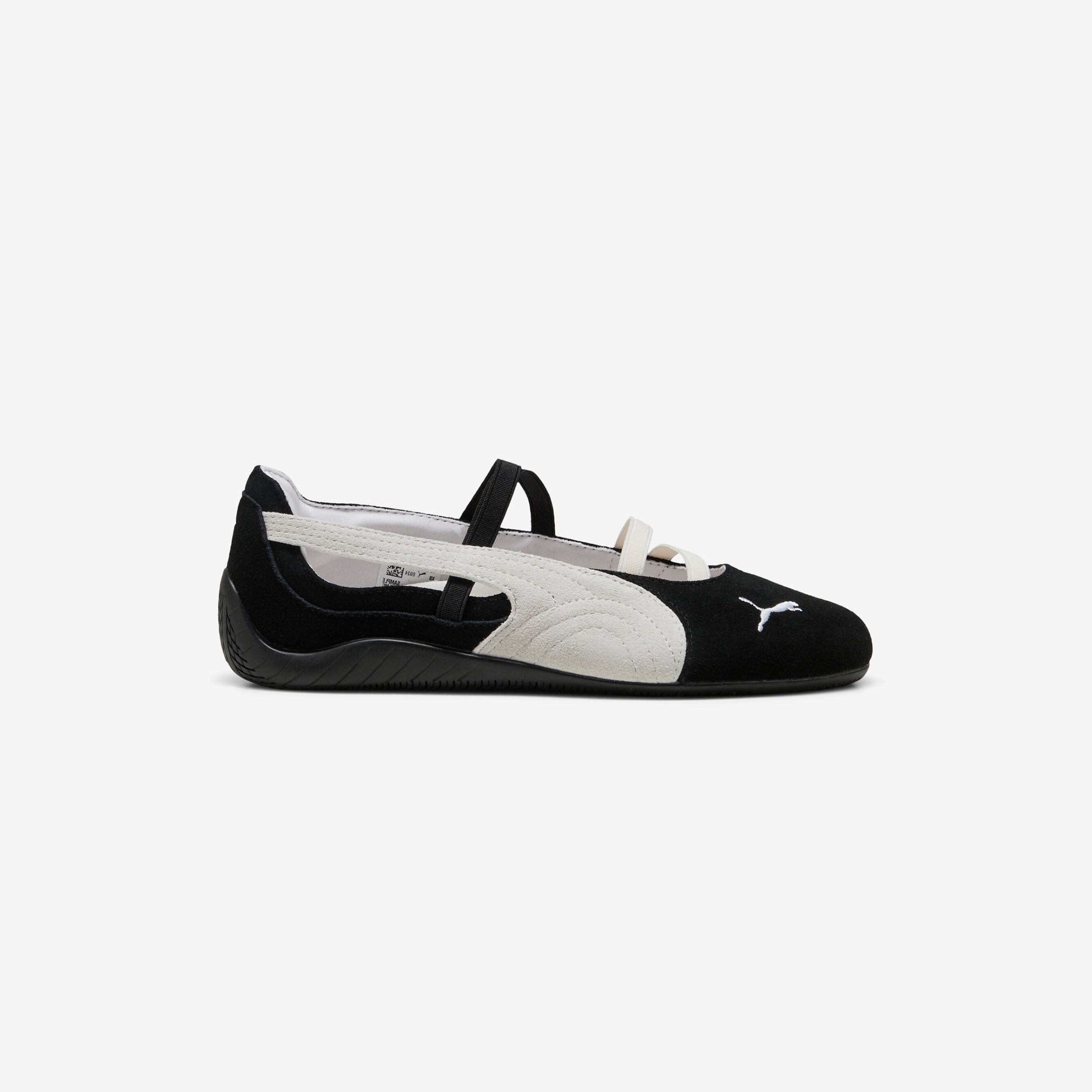 Puma Women's Speedcat Ballet SD - PUMA Black-PUMA White-Warm White - unisex