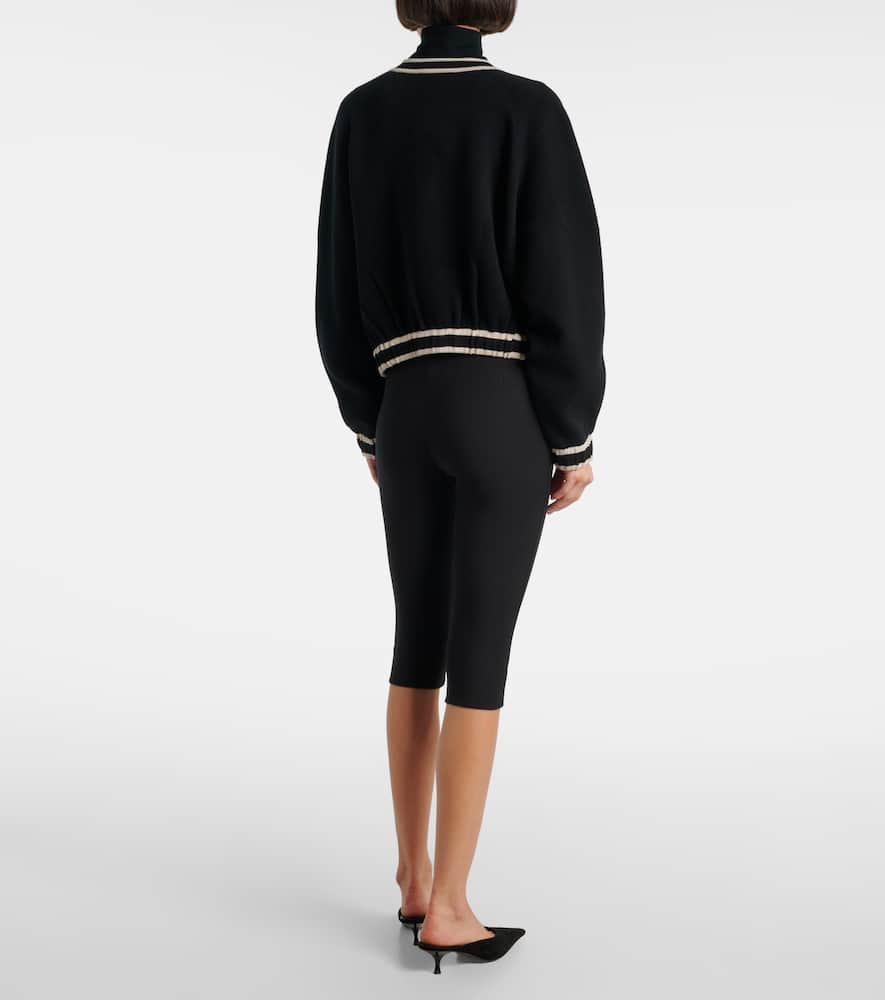 Wool and cashmere-blend jacket