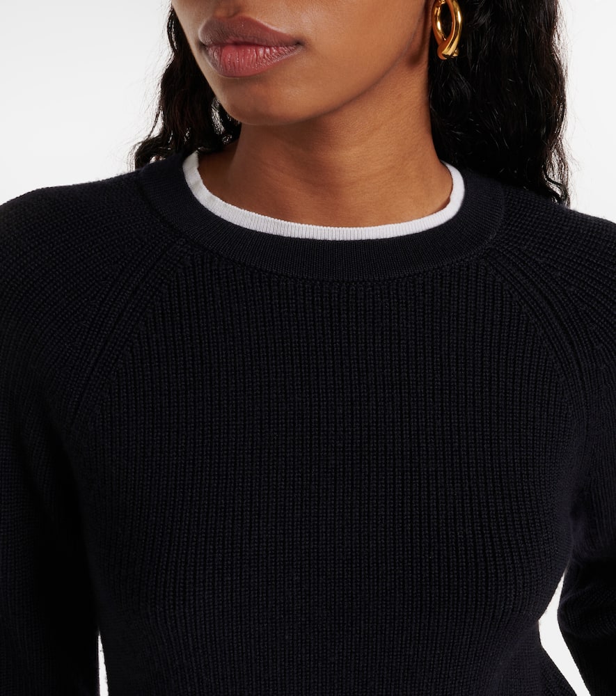 Wool and cashmere sweater