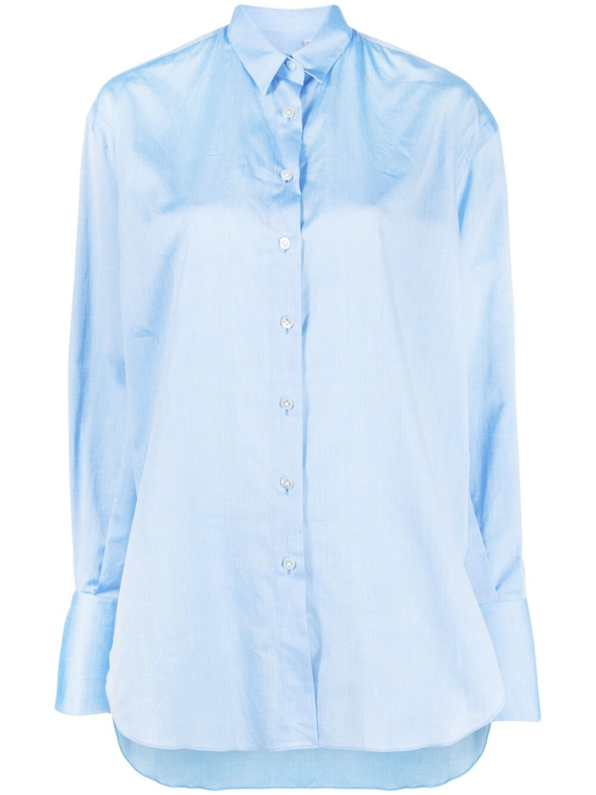 Sky Blue Cotton Shirt