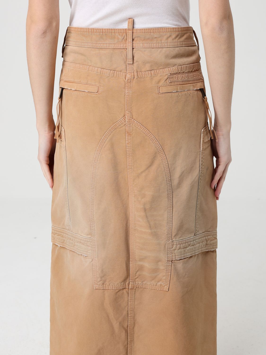 Skirt Woman color Beige