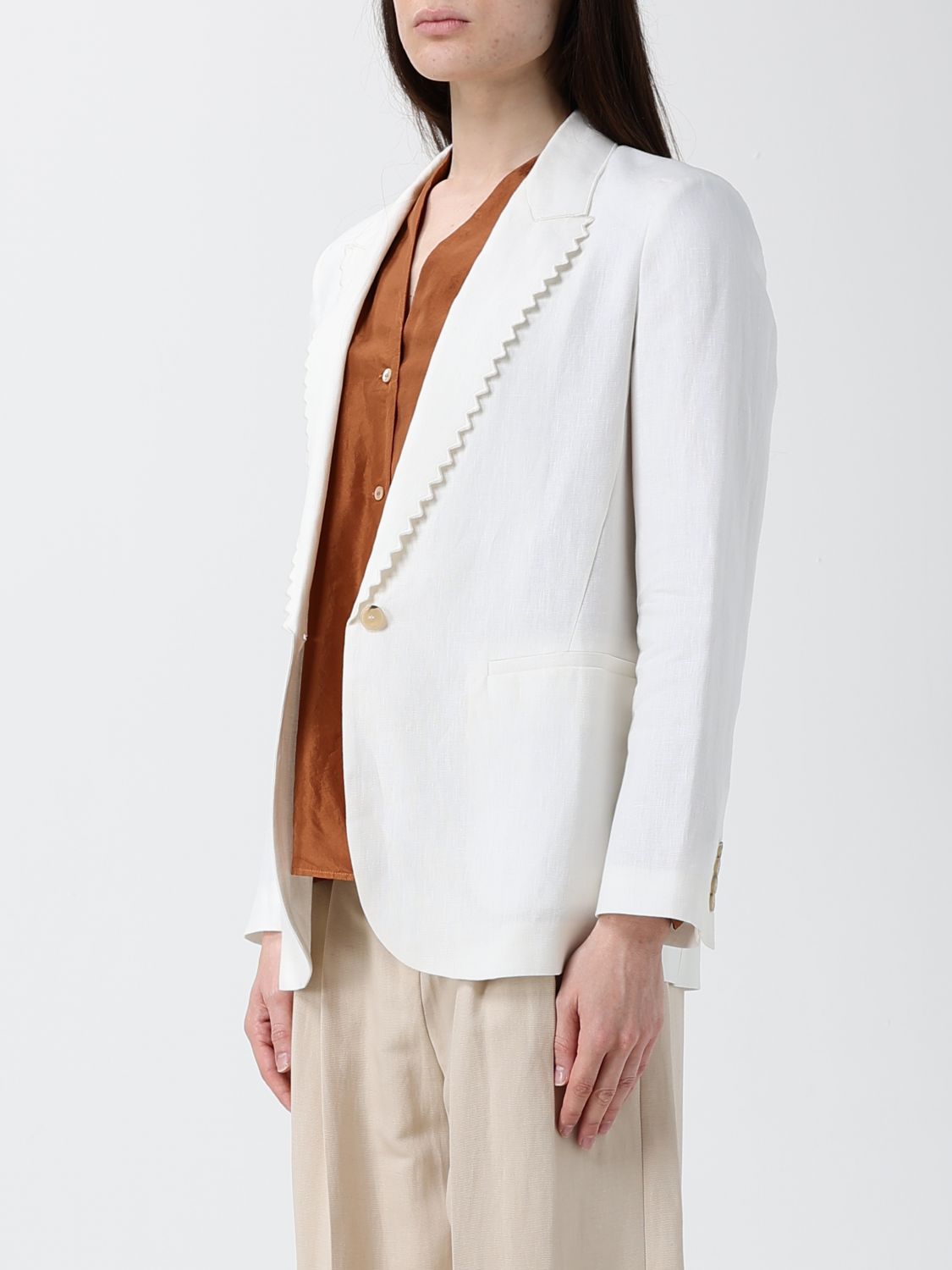 Jacket Woman color White