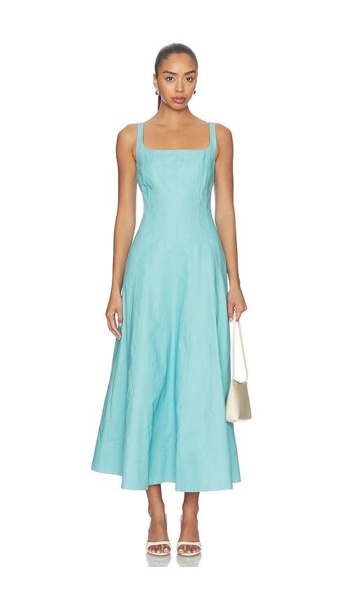 ALIGNE Fernanda Seam Detail Midi Dress in Blue. 4. Also , 2