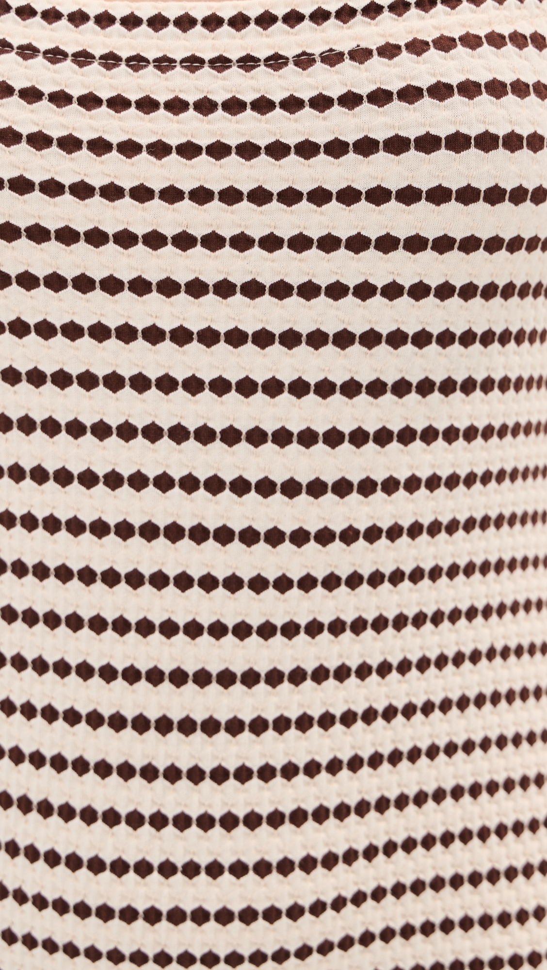 Emilia Dress Brown/White