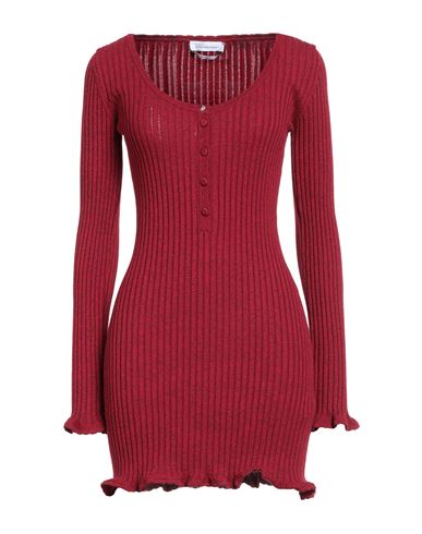 Woman Mini dress Red Size L Viscose, Polyester