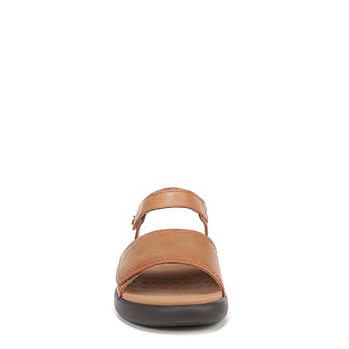 Awaken Ankle Strap Sandals - Cream Leather