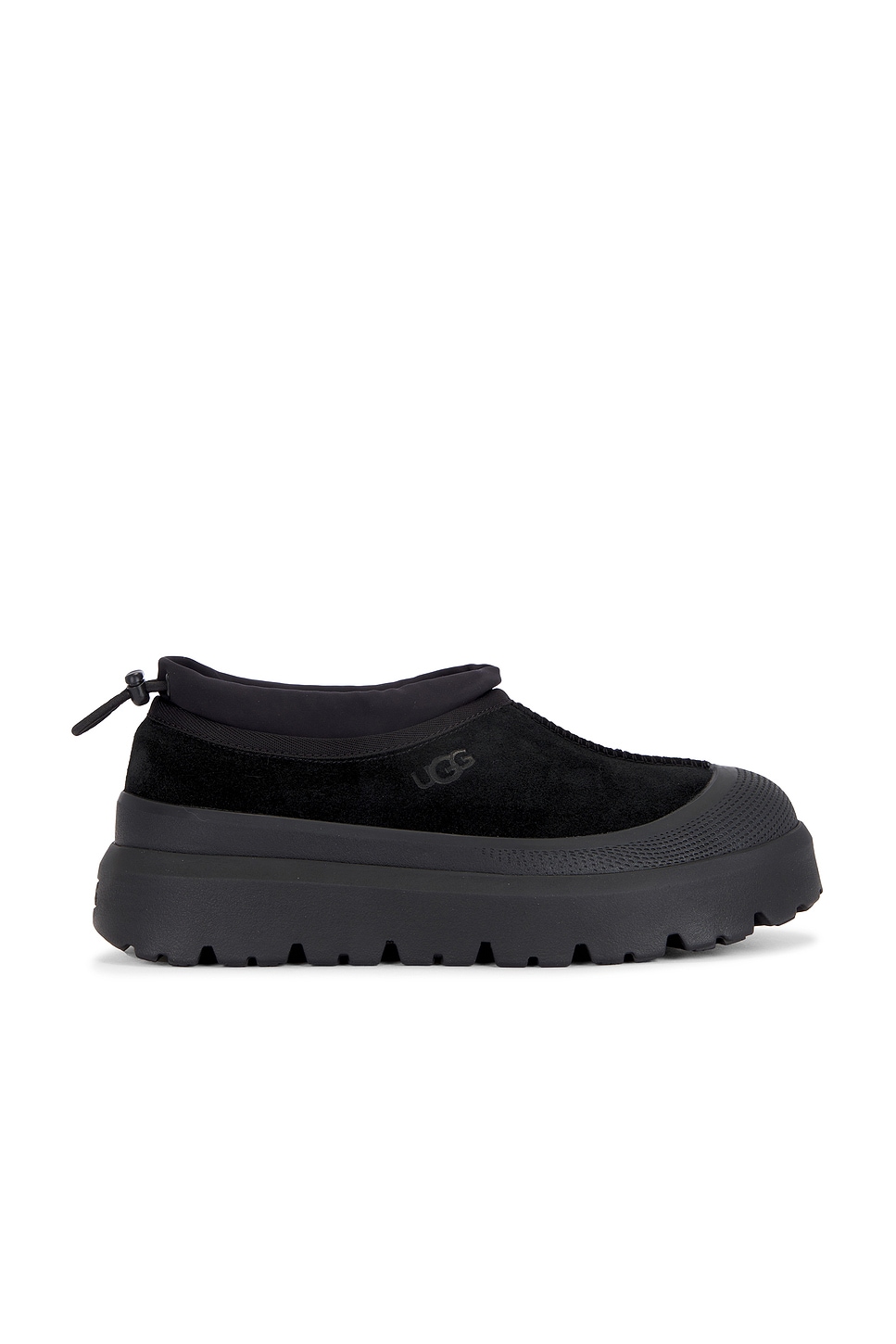 Men's Tasman Weather Hybrid Slipper in Black/Black