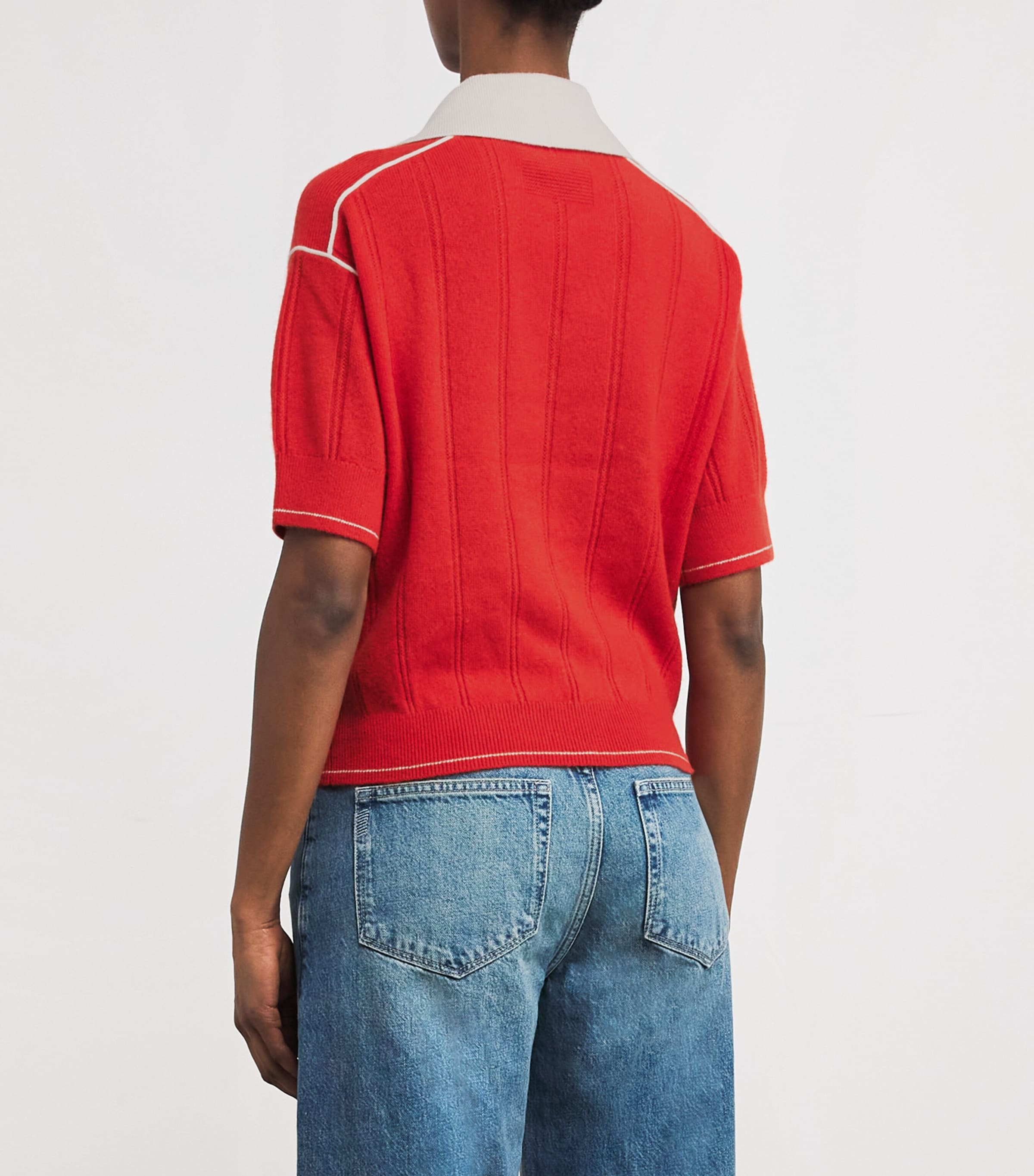Guest In Residence Cashmere Pele Polo Shirt