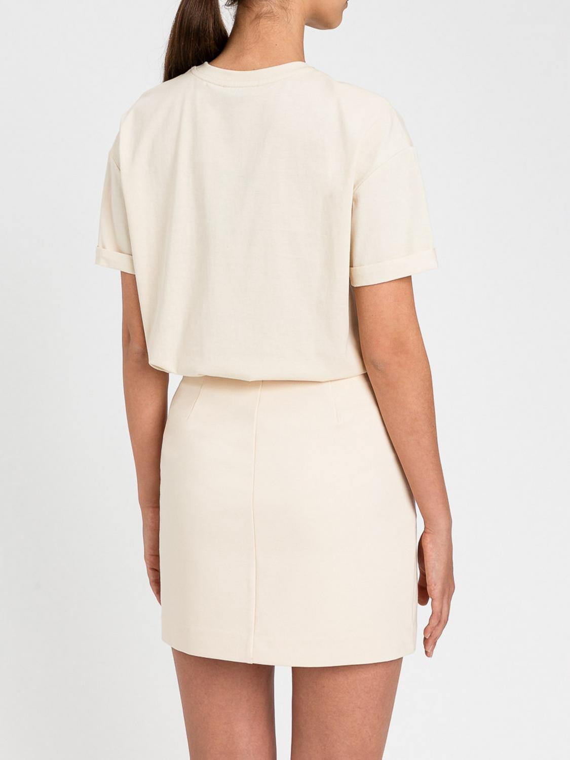 Skirt Woman color Yellow Cream