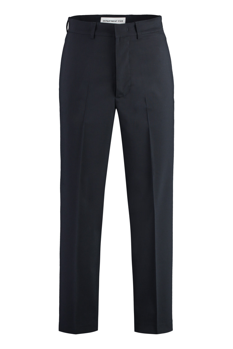 Dark Navy Straight Pants